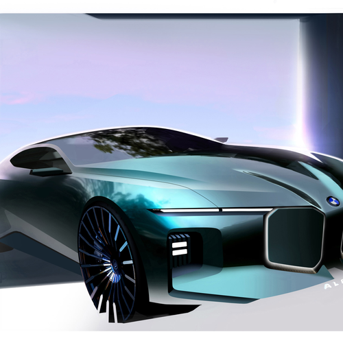 2026 Alpina BMW Vision Concept Sketches