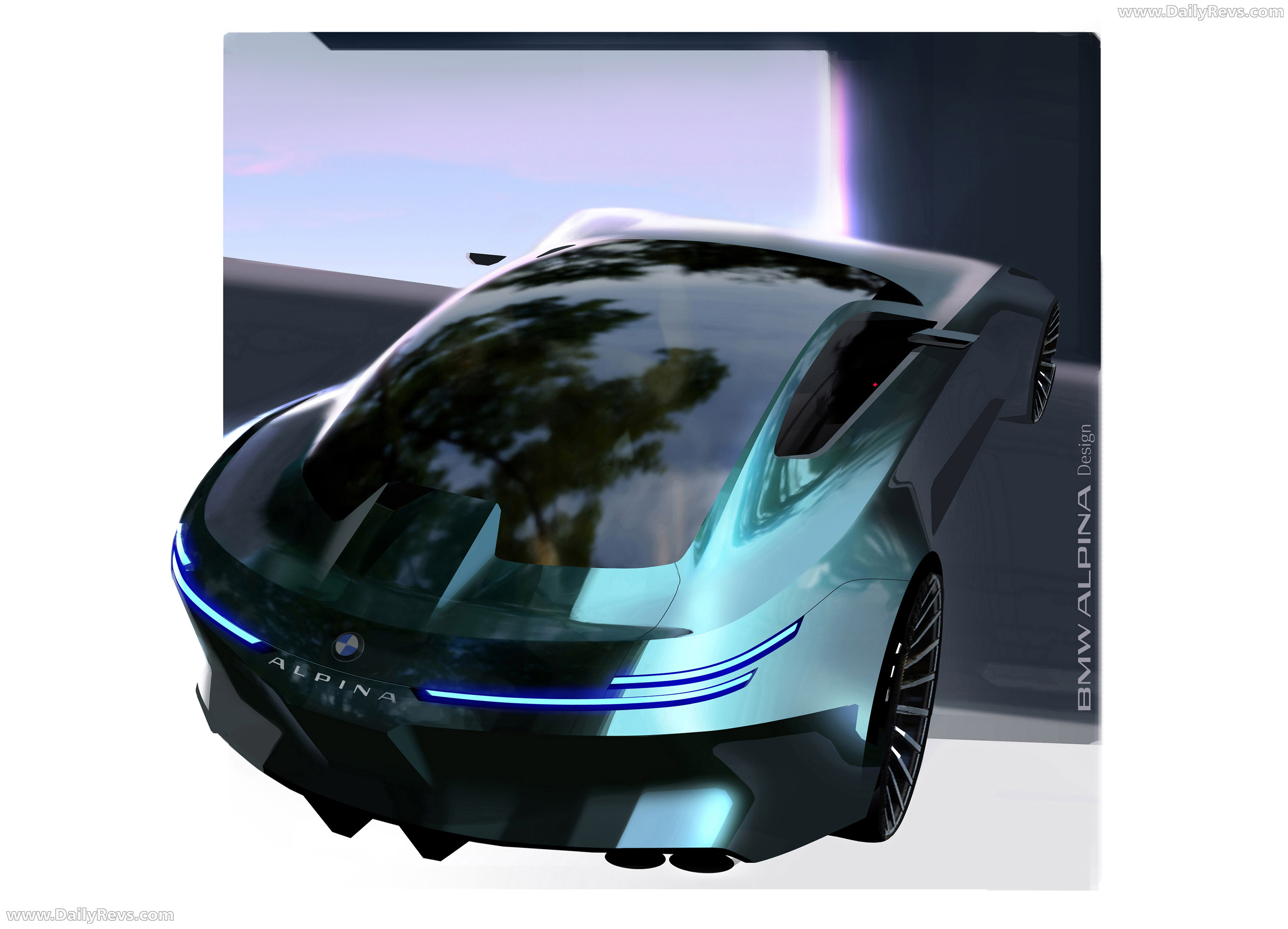2026 Alpina BMW Vision Concept Sketches