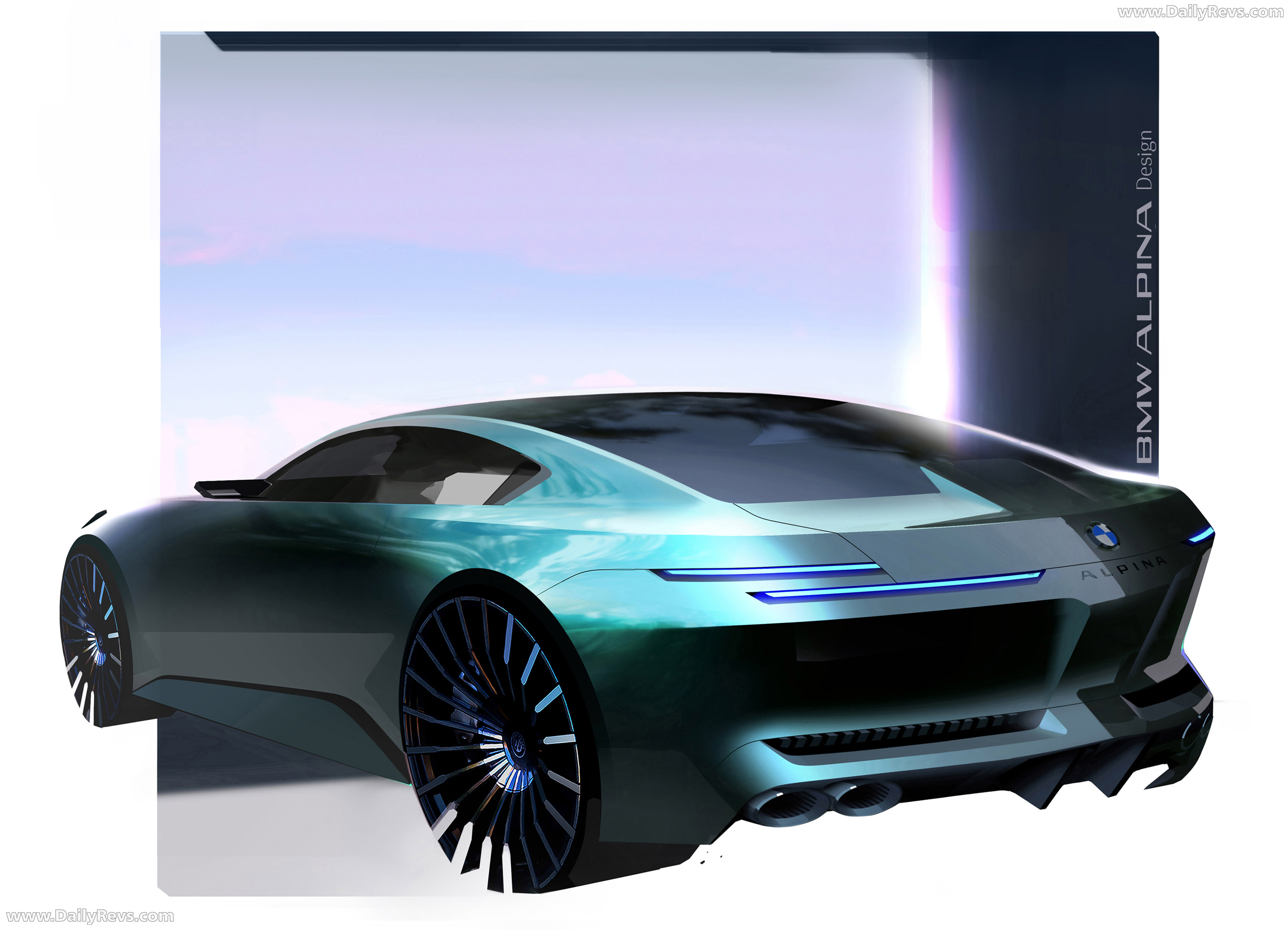 2026 Alpina BMW Vision Concept Sketches