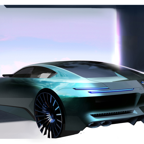 2026 Alpina BMW Vision Concept Sketches