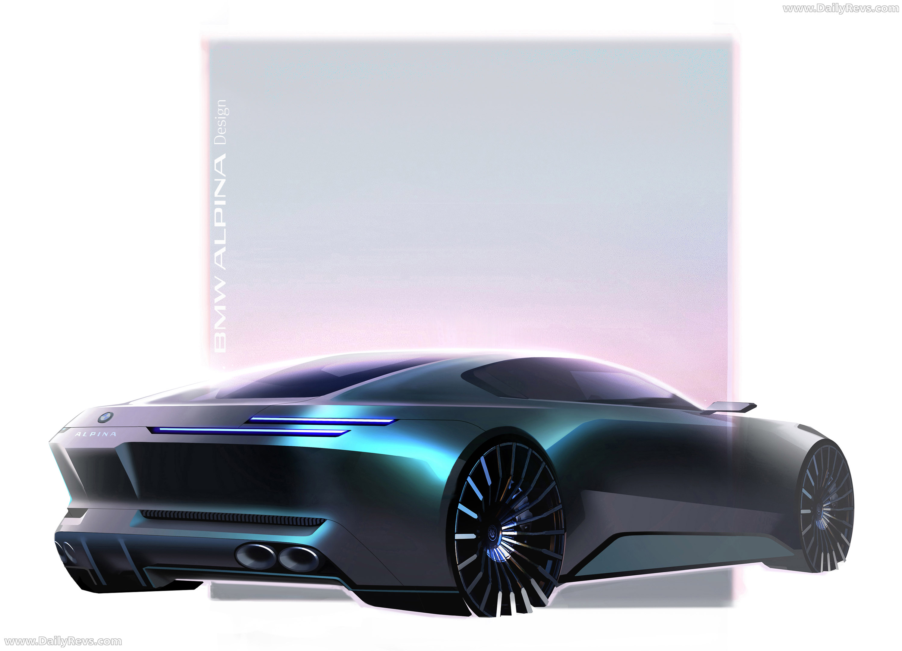 2026 Alpina BMW Vision Concept Sketches