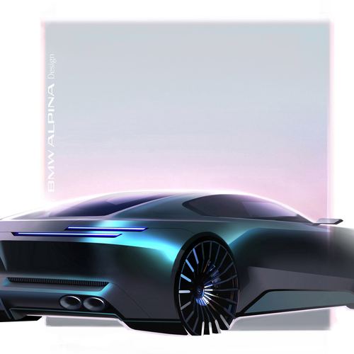 2026 Alpina BMW Vision Concept Sketches