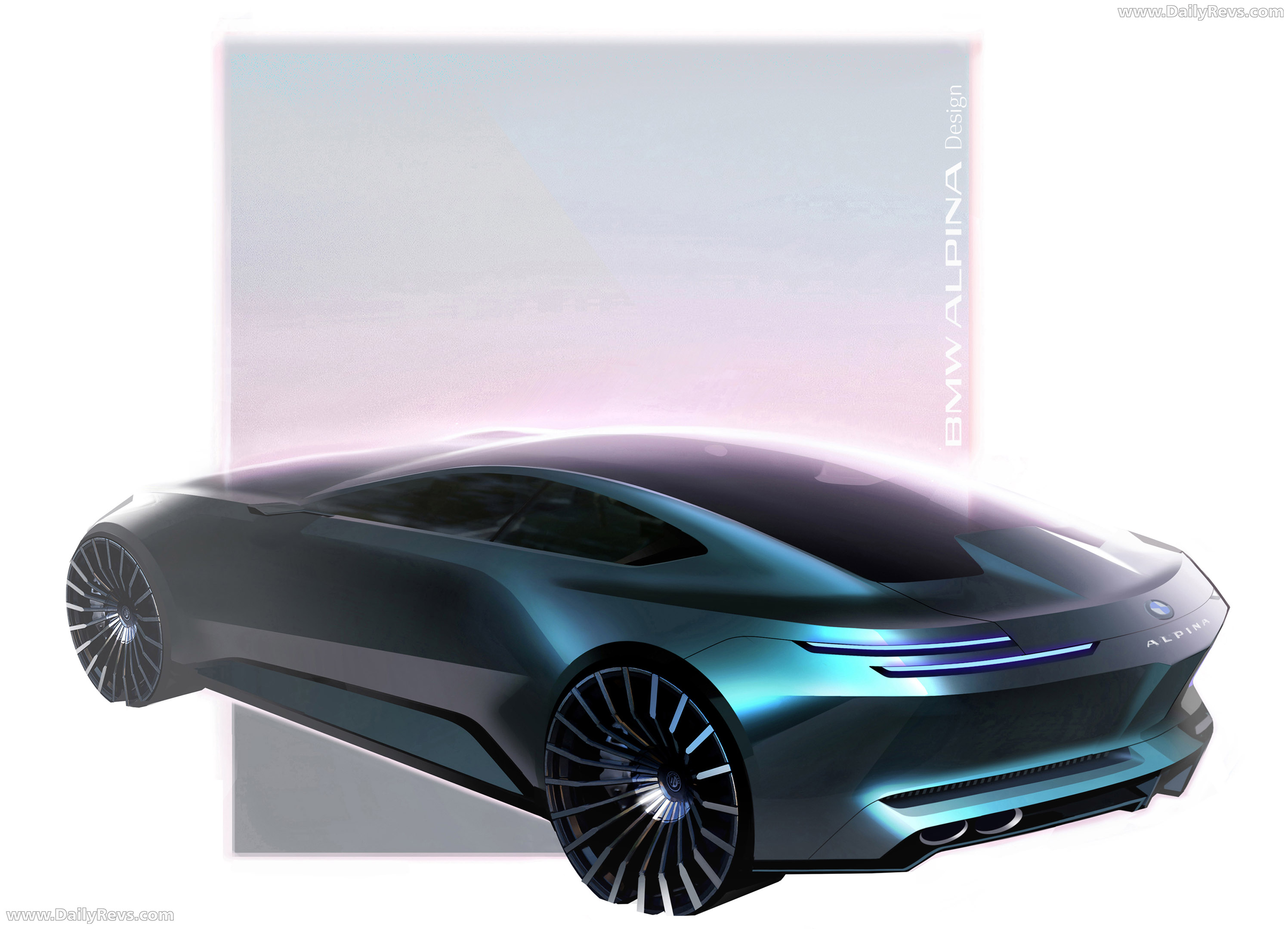 2026 Alpina BMW Vision Concept Sketches
