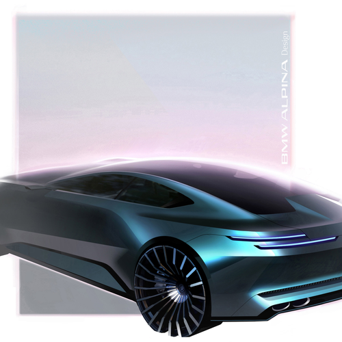 2026 Alpina BMW Vision Concept Sketches