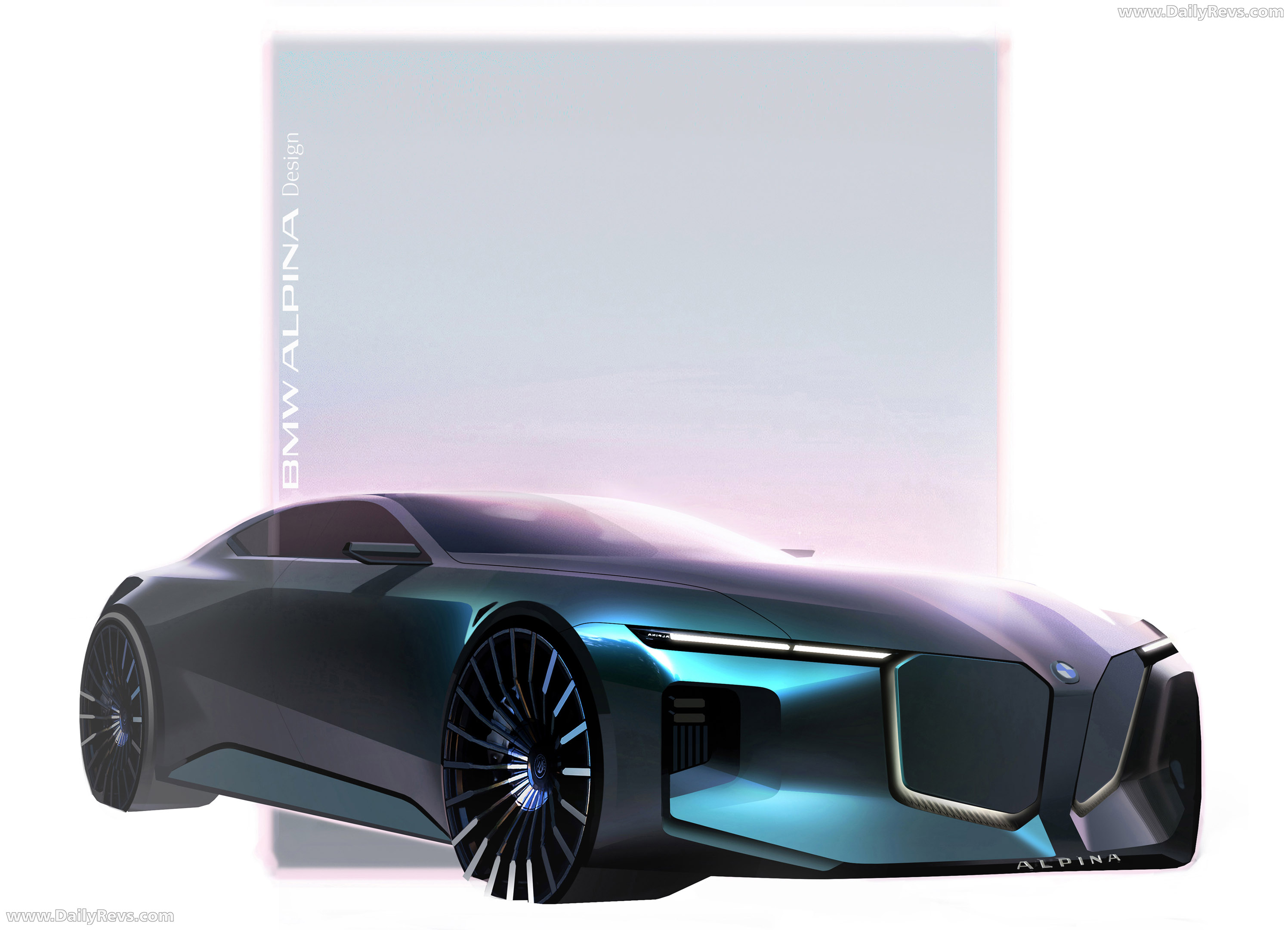 2026 Alpina BMW Vision Concept Sketches