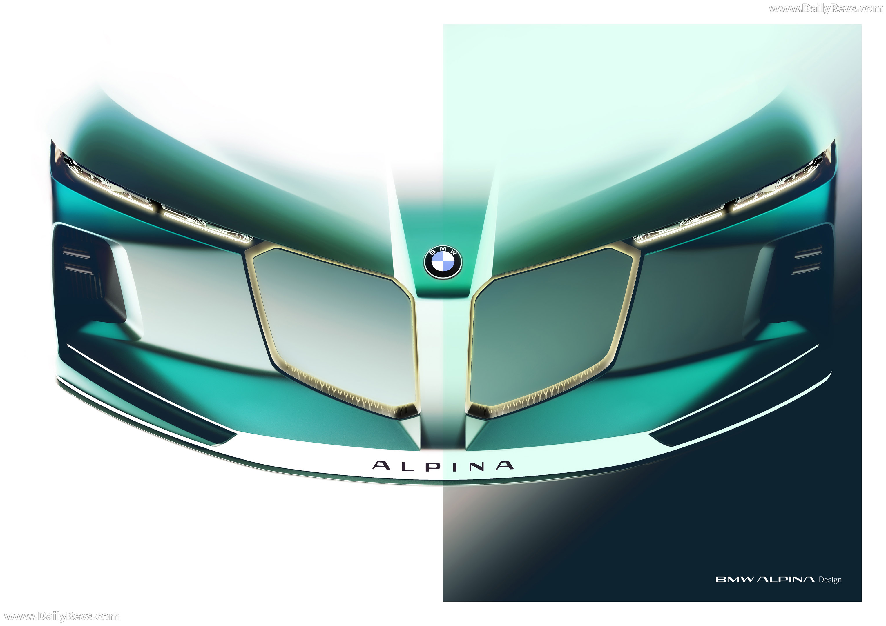 2026 Alpina BMW Vision Concept Sketches