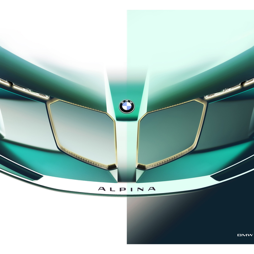 2026 Alpina BMW Vision Concept Sketches