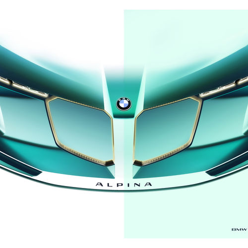 2026 Alpina BMW Vision Concept Sketches
