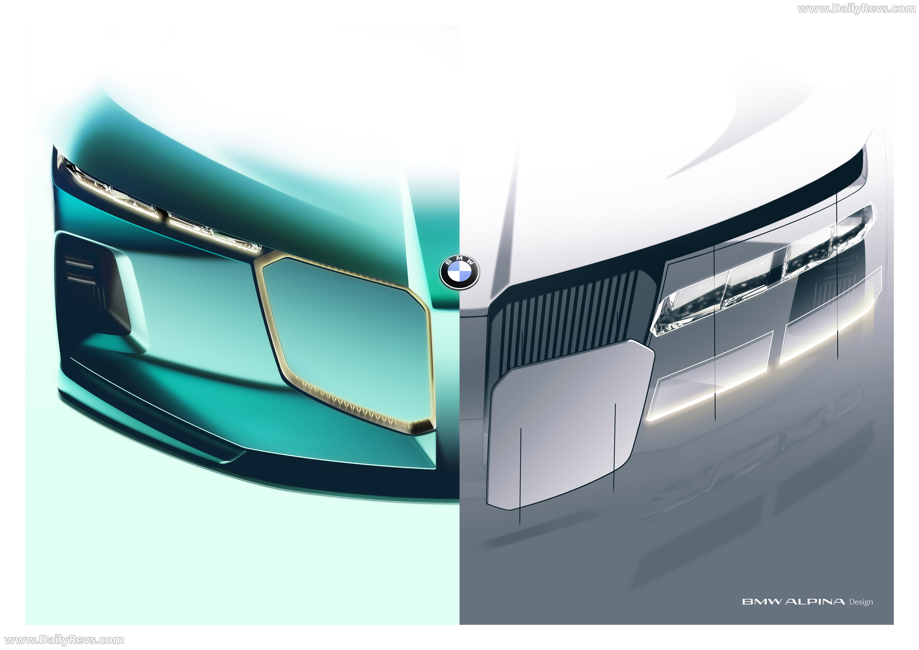 2026 Alpina BMW Vision Concept Sketches