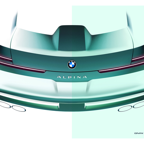 2026 Alpina BMW Vision Concept Sketches