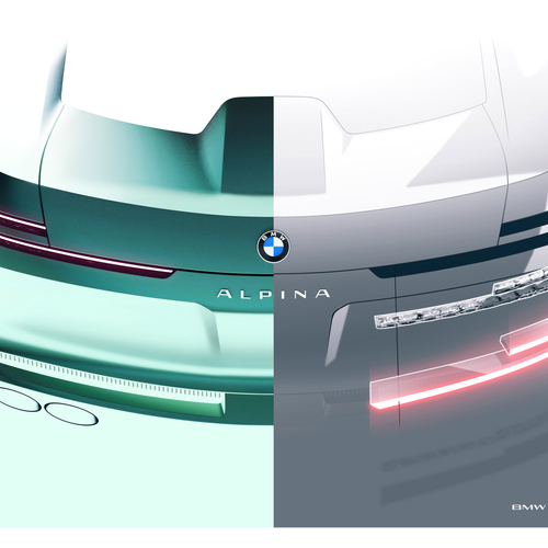 2026 Alpina BMW Vision Concept Sketches