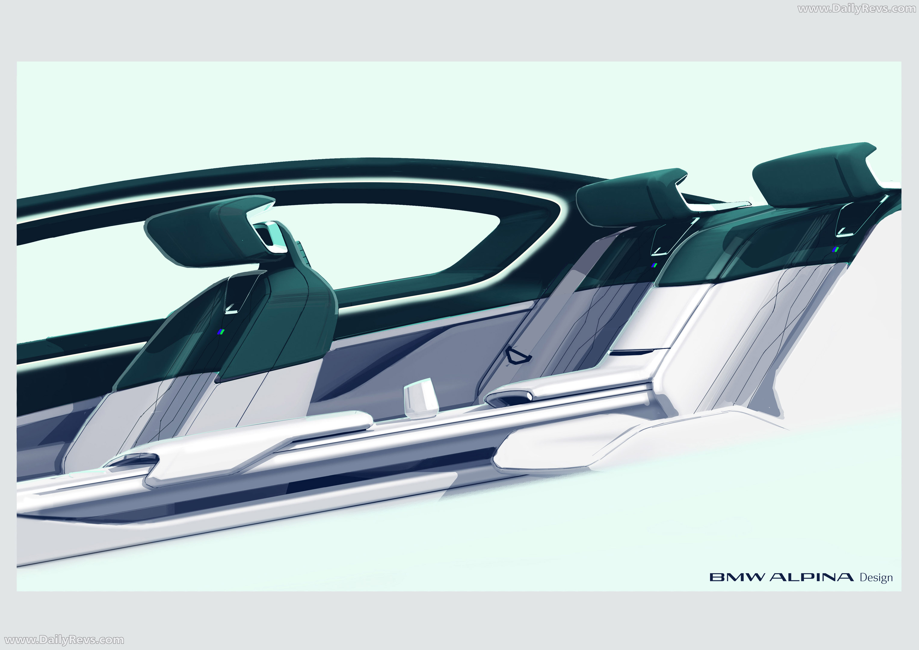 2026 Alpina BMW Vision Concept Sketches
