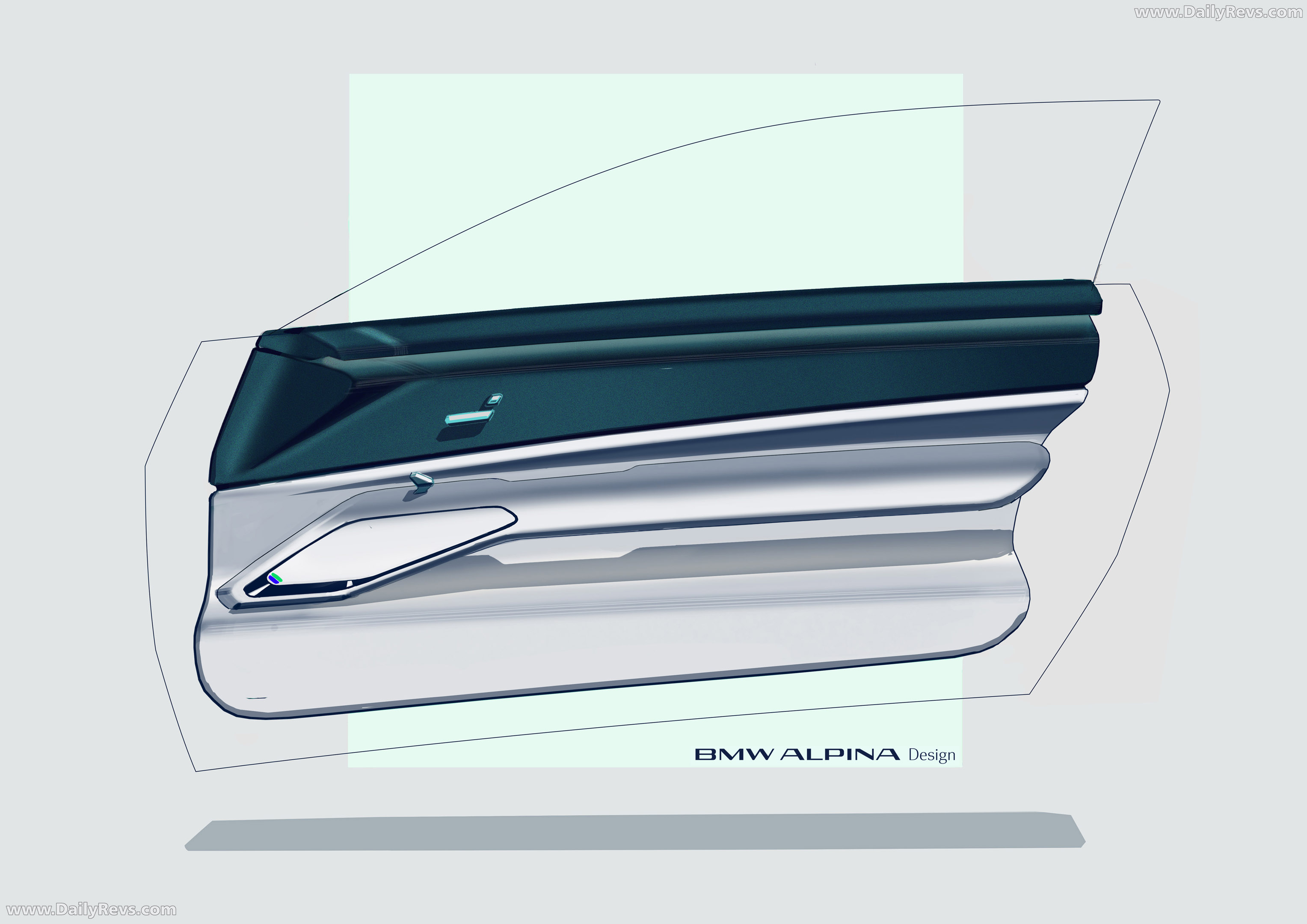 2026 Alpina BMW Vision Concept Sketches