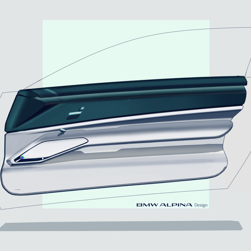 2026 Alpina BMW Vision Concept Sketches