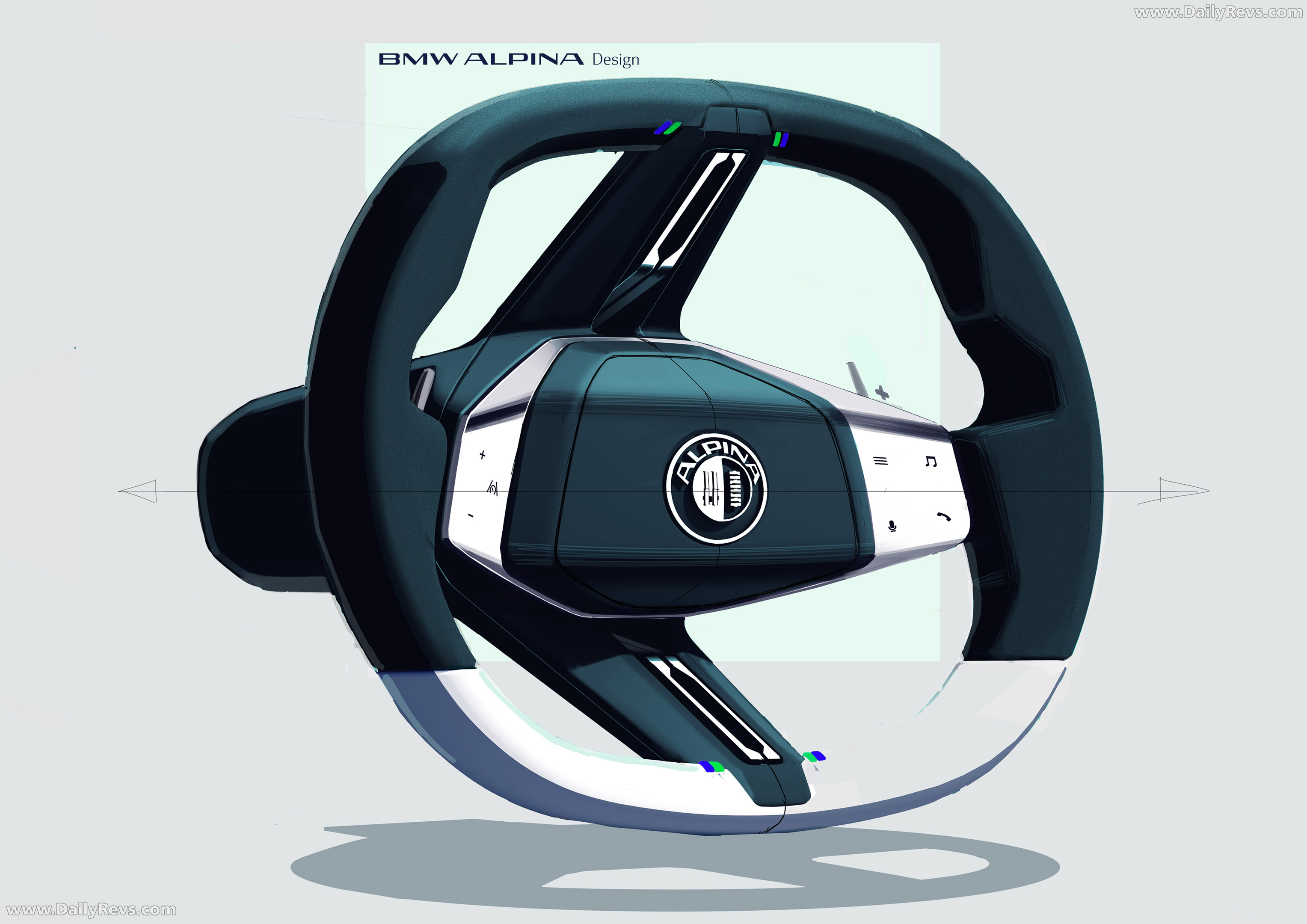 2026 Alpina BMW Vision Concept Sketches