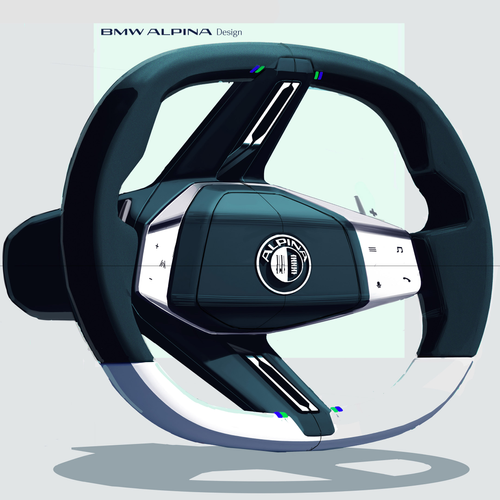 2026 Alpina BMW Vision Concept Sketches