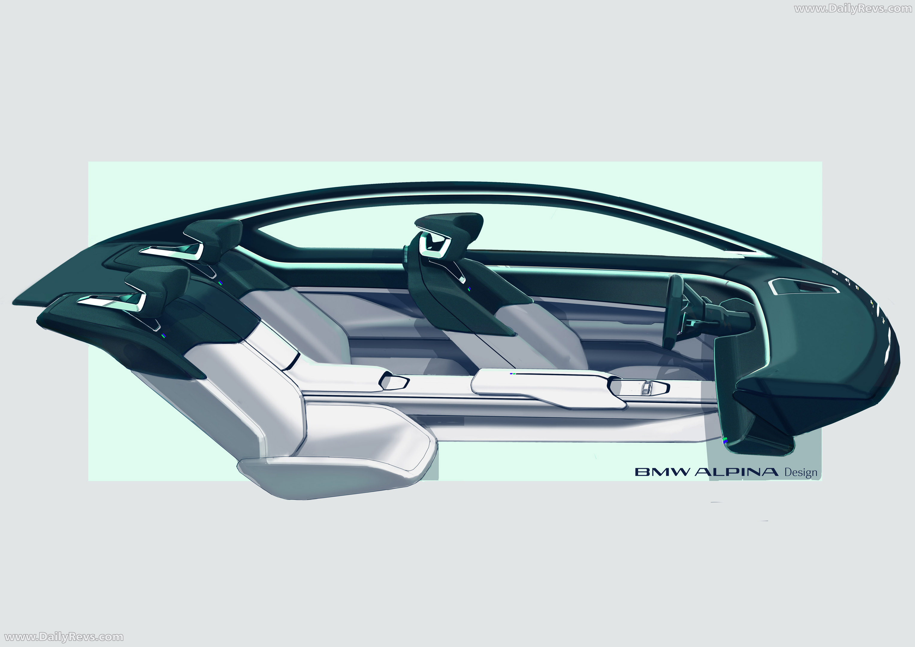 2026 Alpina BMW Vision Concept Sketches
