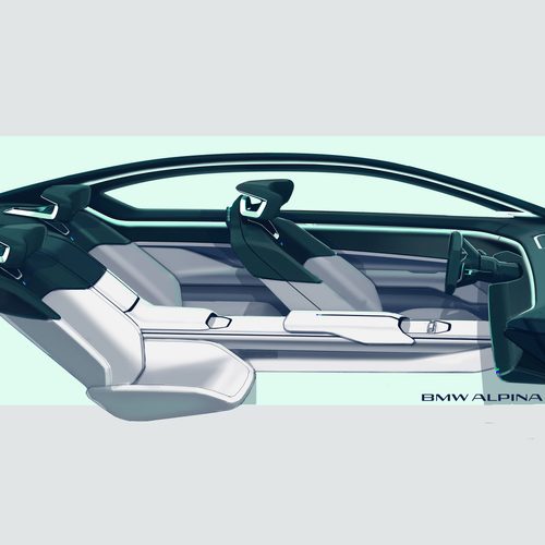 2026 Alpina BMW Vision Concept Sketches