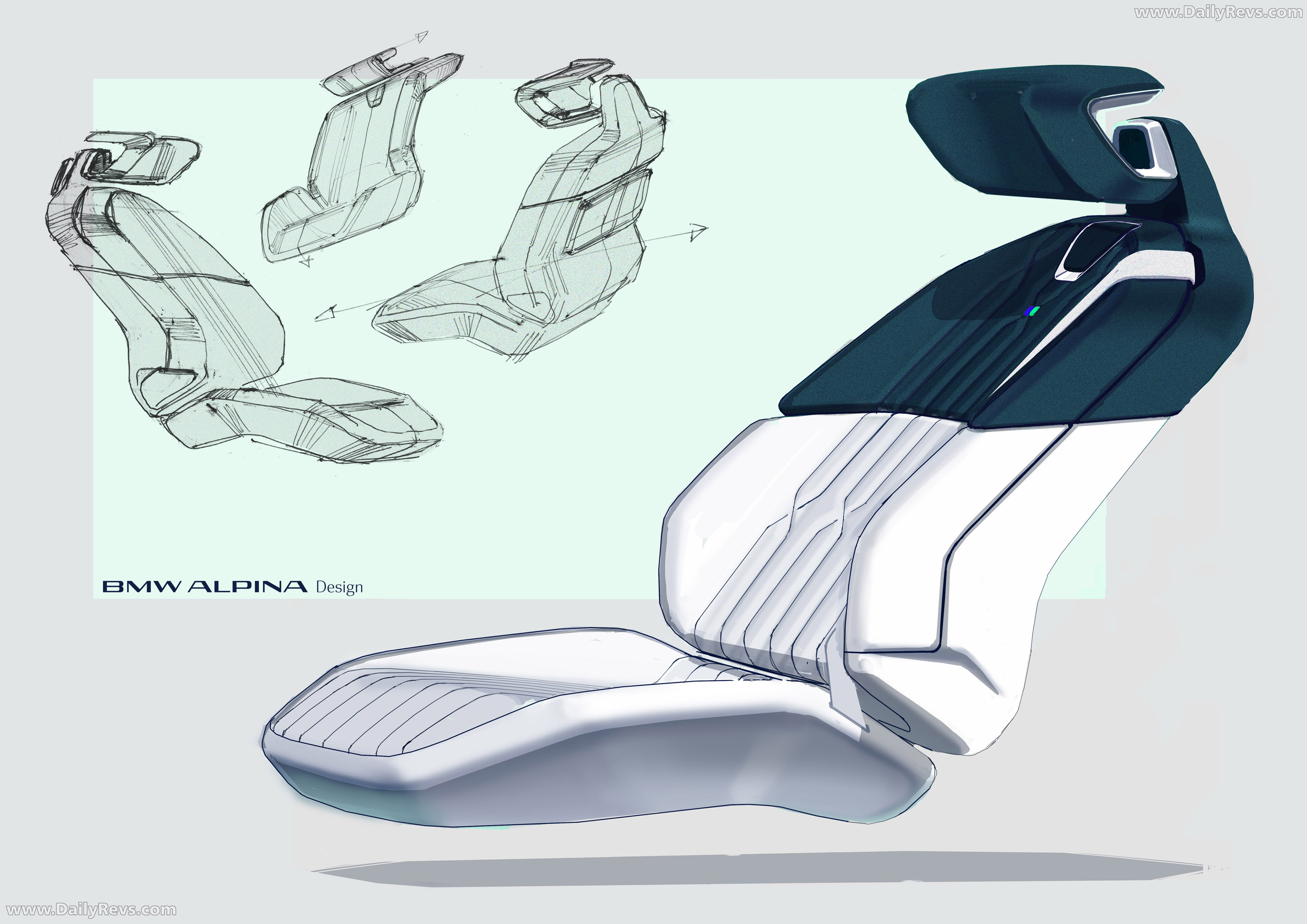 2026 Alpina BMW Vision Concept Sketches