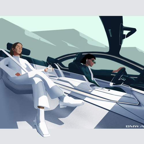 2026 Alpina BMW Vision Concept Sketches