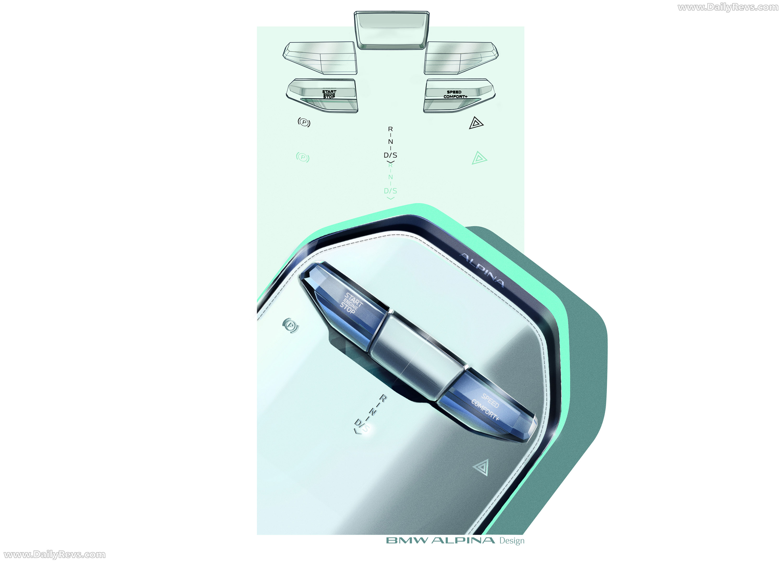 2026 Alpina BMW Vision Concept Sketches