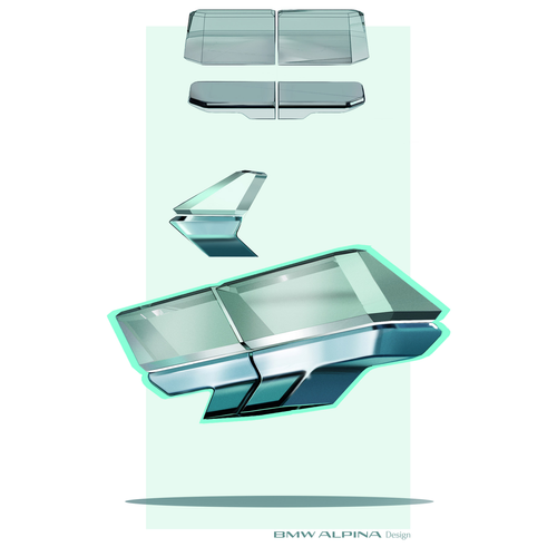 2026 Alpina BMW Vision Concept Sketches