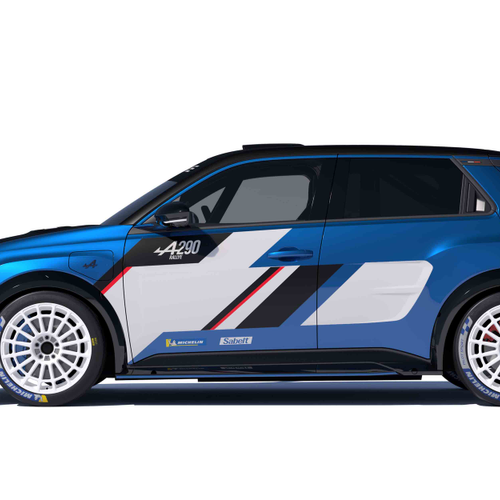 2026 Alpine A290 Rallye Side View