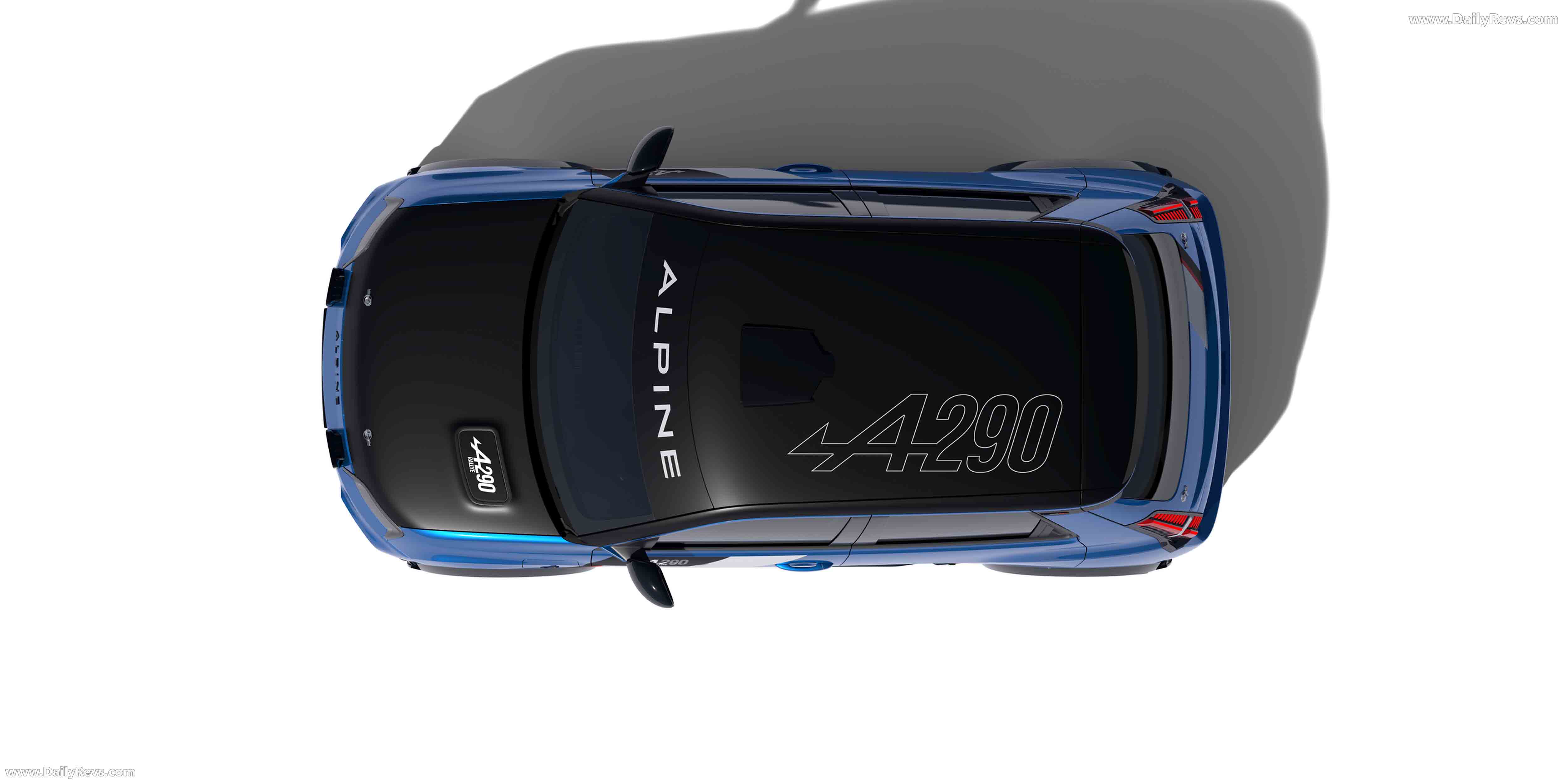 2026 Alpine A290 Rallye Top View