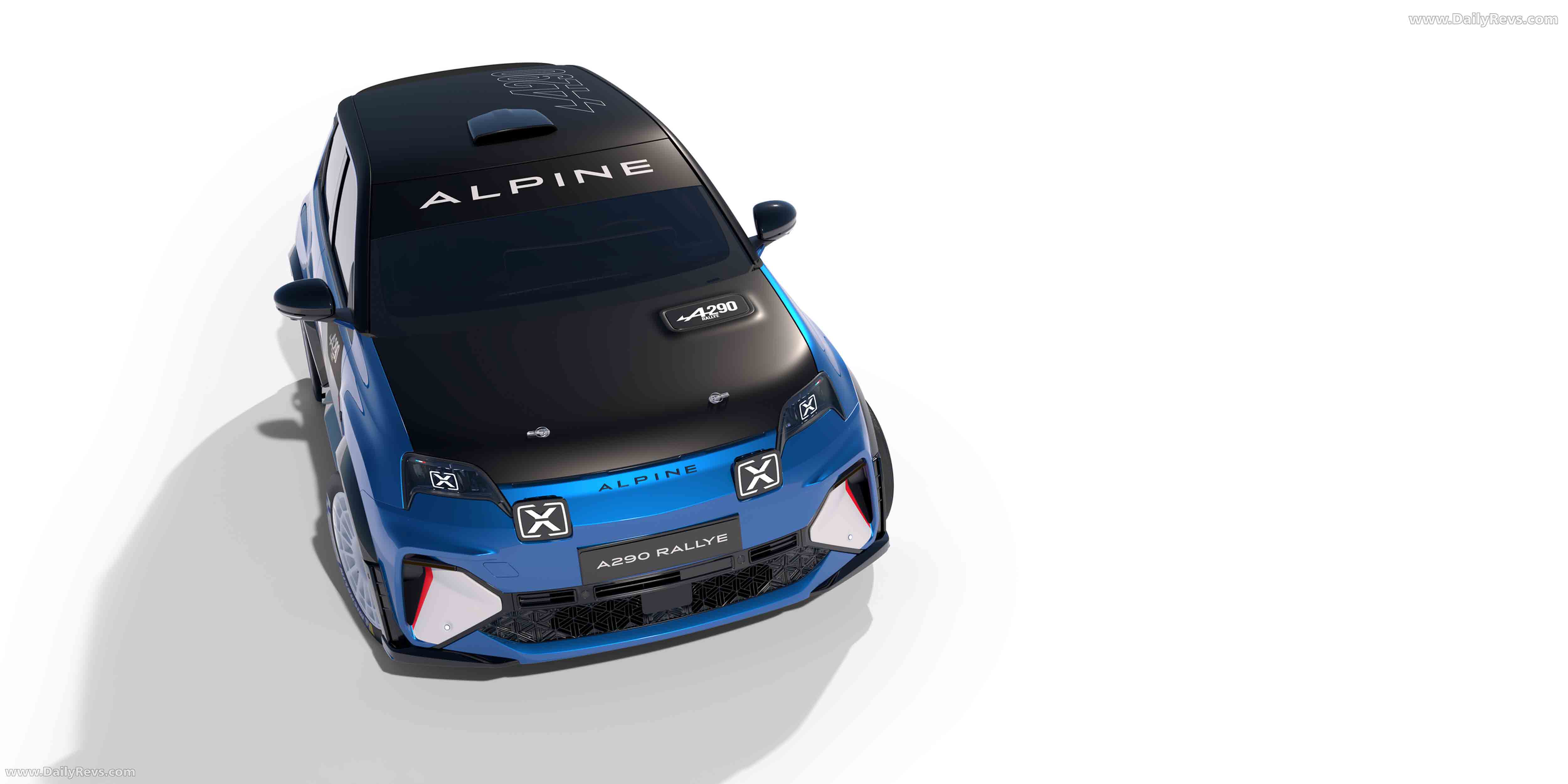 2026 Alpine A290 Rallye Top View