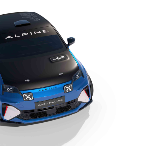 2026 Alpine A290 Rallye Top View