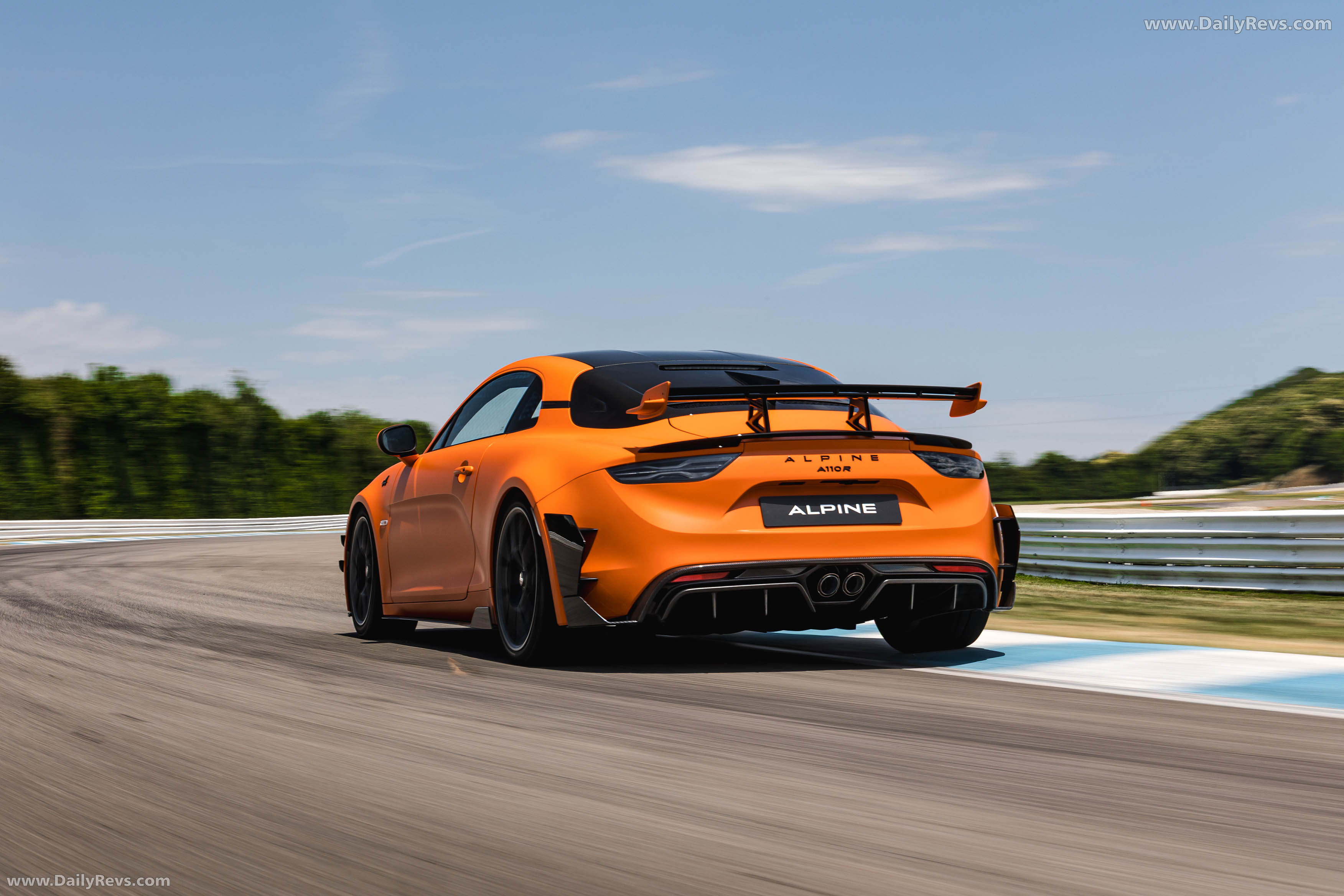 2026 Alpine A110 R Ultime Rear View
