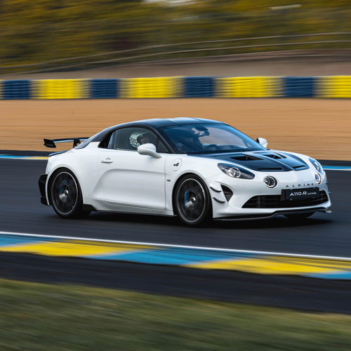 2026 Alpine A110 R Ultime Glacier White Front View
