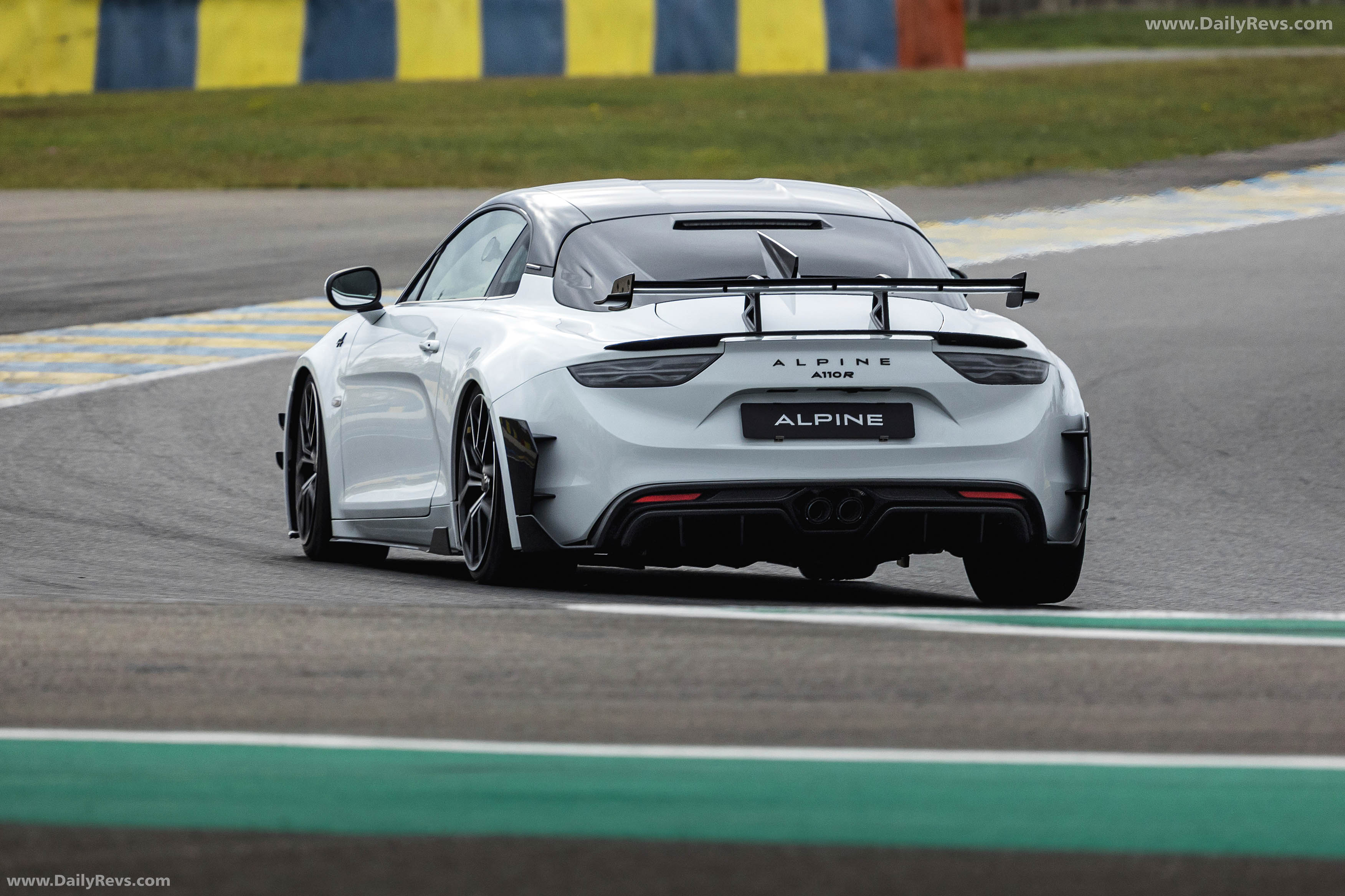 2026 Alpine A110 R Ultime Glacier White Rear View