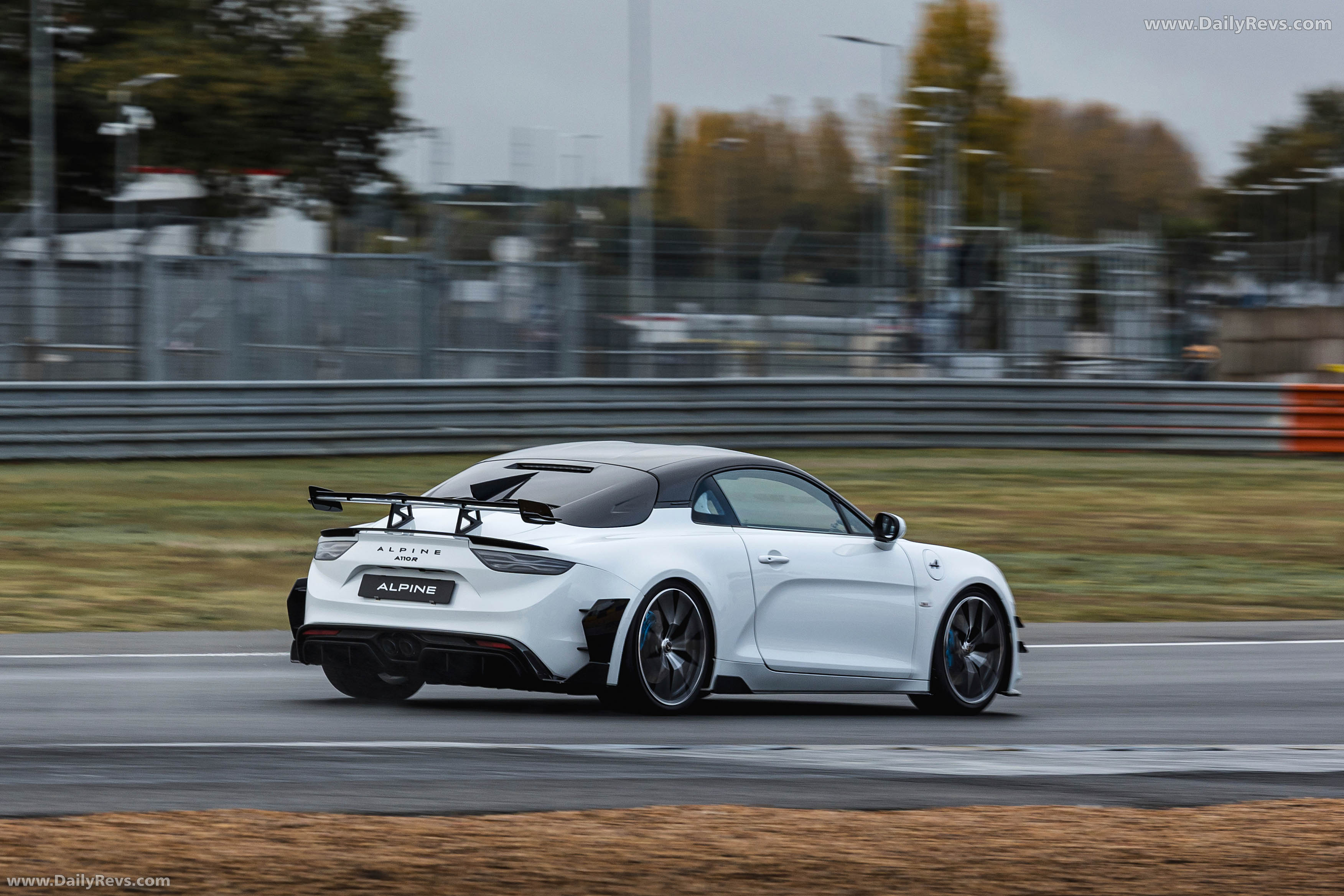2026 Alpine A110 R Ultime Glacier White Rear View