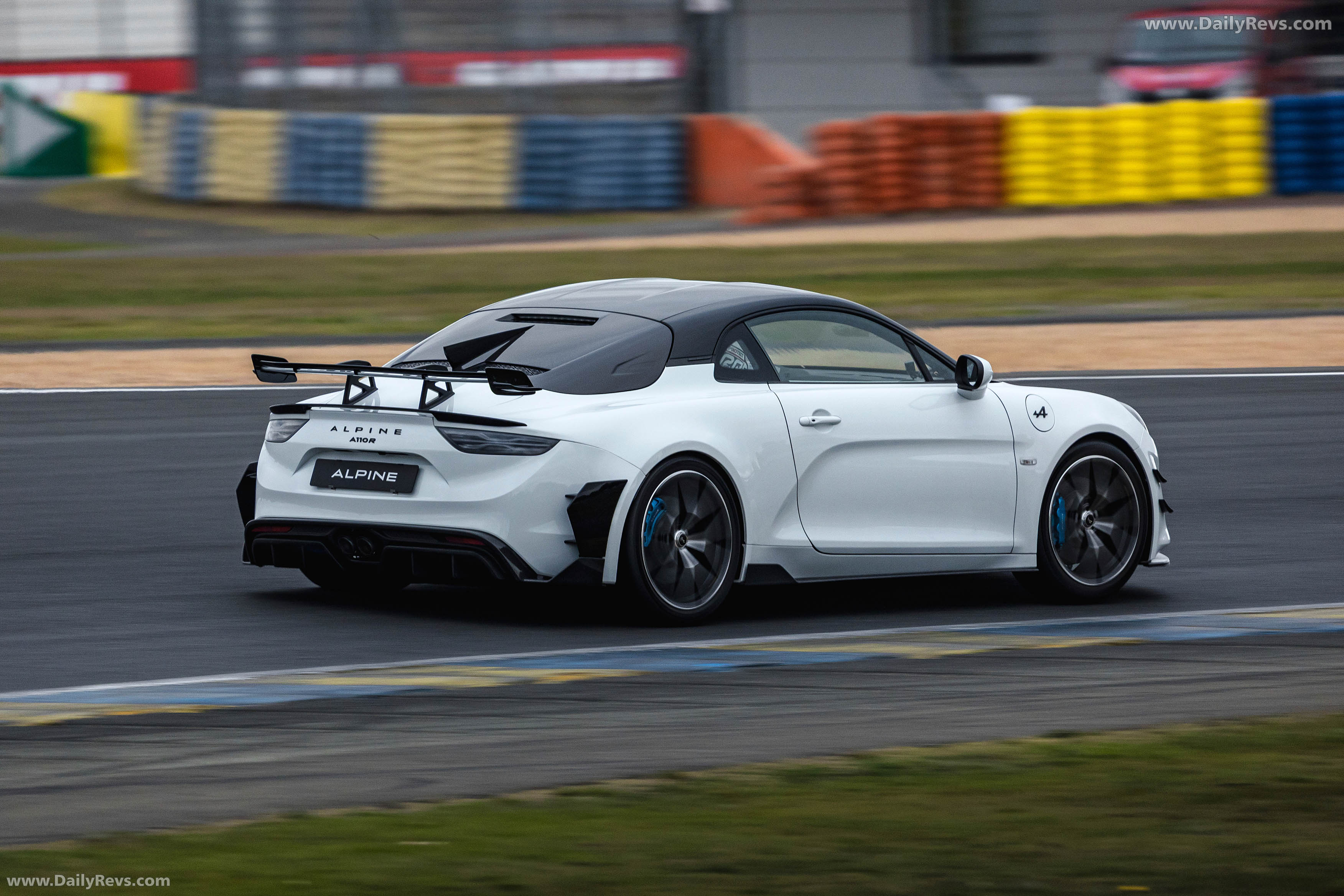 2026 Alpine A110 R Ultime Glacier White Rear View