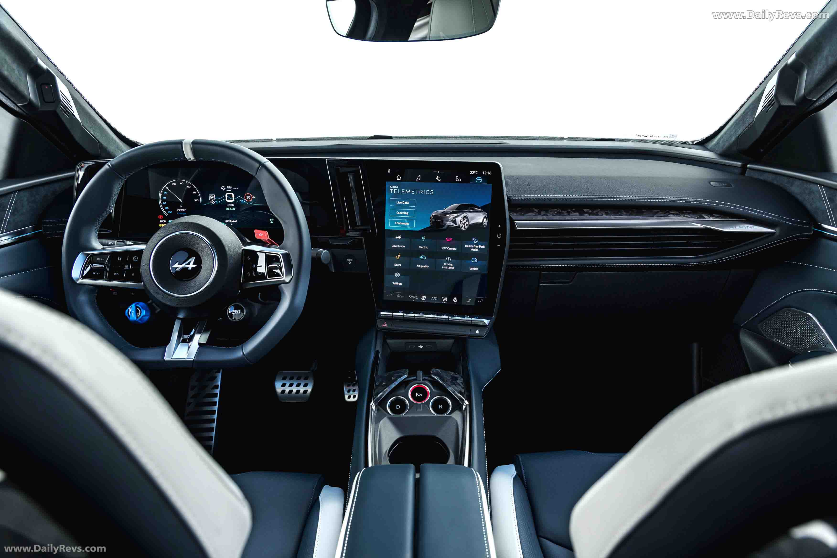 2026 Alpine A390 GTS Matt Thunder Grey Interior