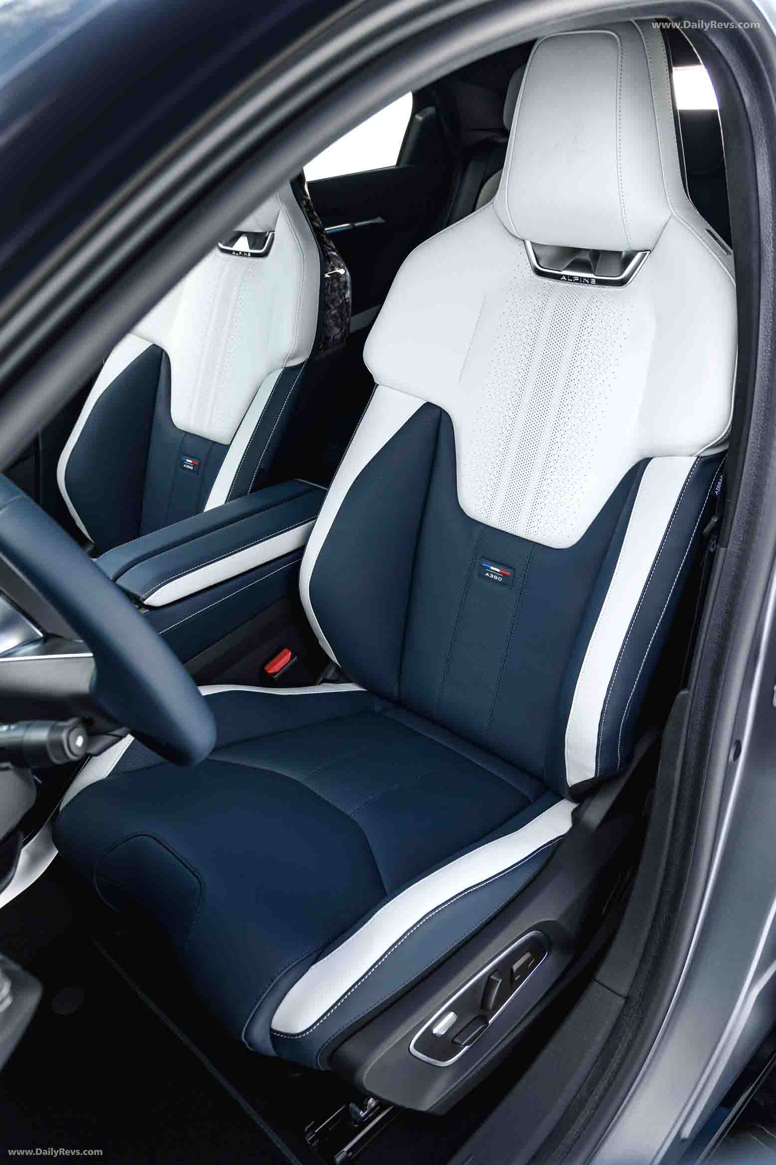 2026 Alpine A390 GTS Matt Thunder Grey Interior