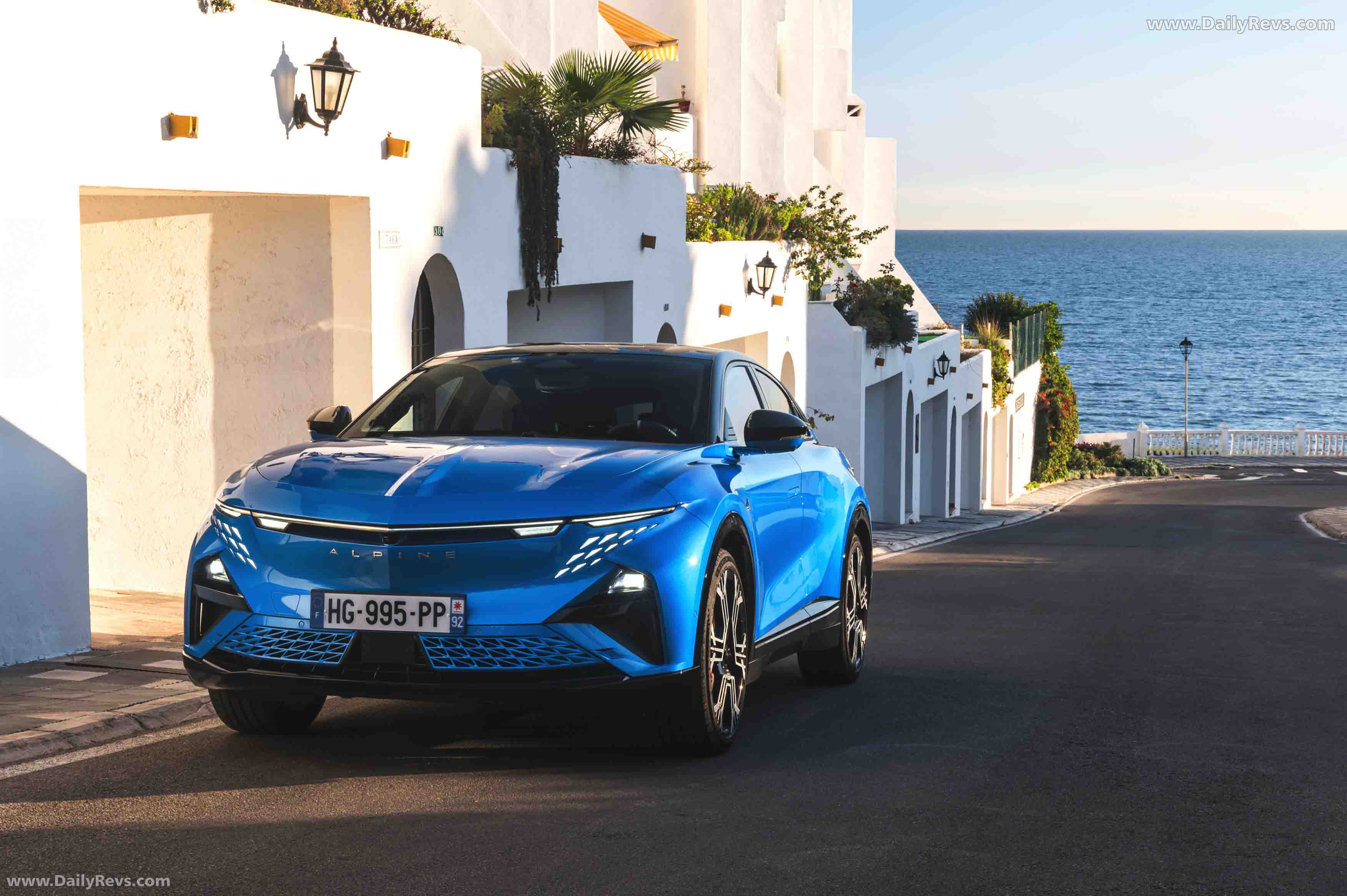 2025 Alpine A390 GT Alpine Vision Blue Front View