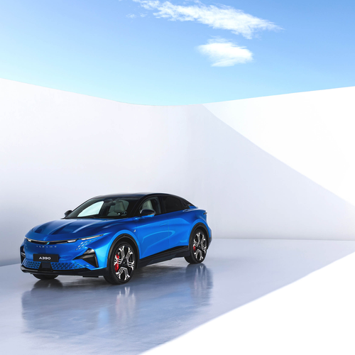2025 Alpine A390 GT Alpine Vision Blue Front View