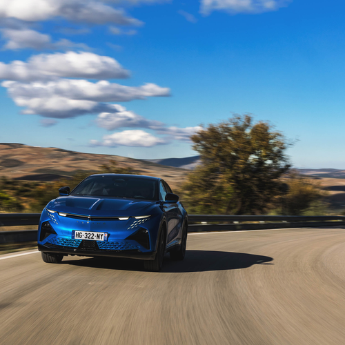 2025 Alpine A390 GT Alpine Vision Blue Front View