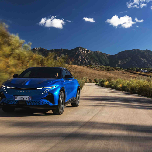 2025 Alpine A390 GT Alpine Vision Blue Front View