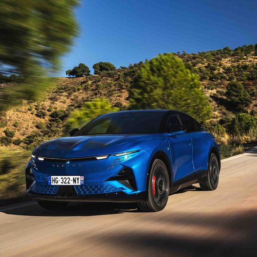 2025 Alpine A390 GT Alpine Vision Blue Front View