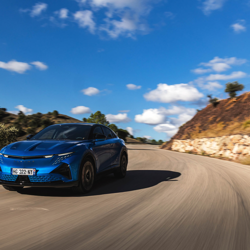 2025 Alpine A390 GT Alpine Vision Blue Front View