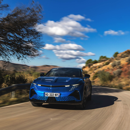 2025 Alpine A390 GT Alpine Vision Blue Front View