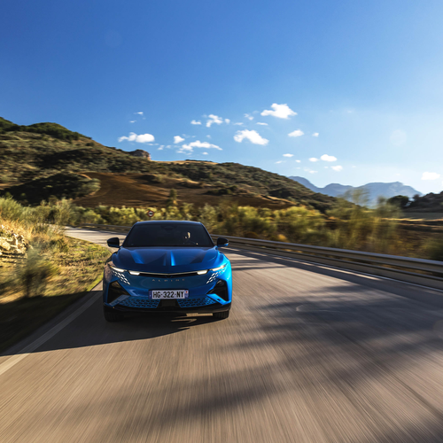 2025 Alpine A390 GT Alpine Vision Blue Front View