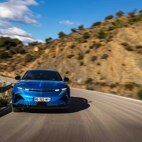 2025 Alpine A390 GT Alpine Vision Blue Front View
