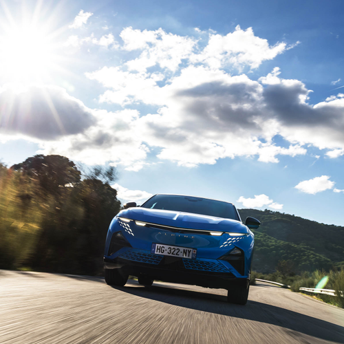 2025 Alpine A390 GT Alpine Vision Blue Front View