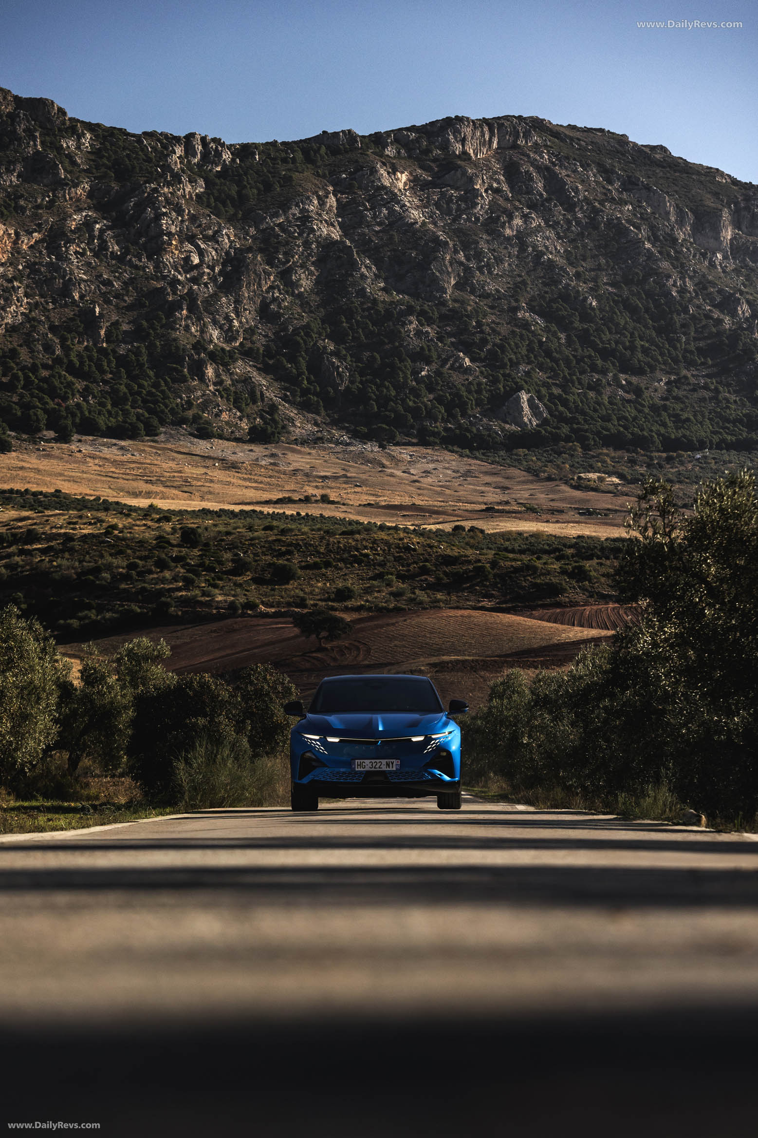 2025 Alpine A390 GT Alpine Vision Blue Front View