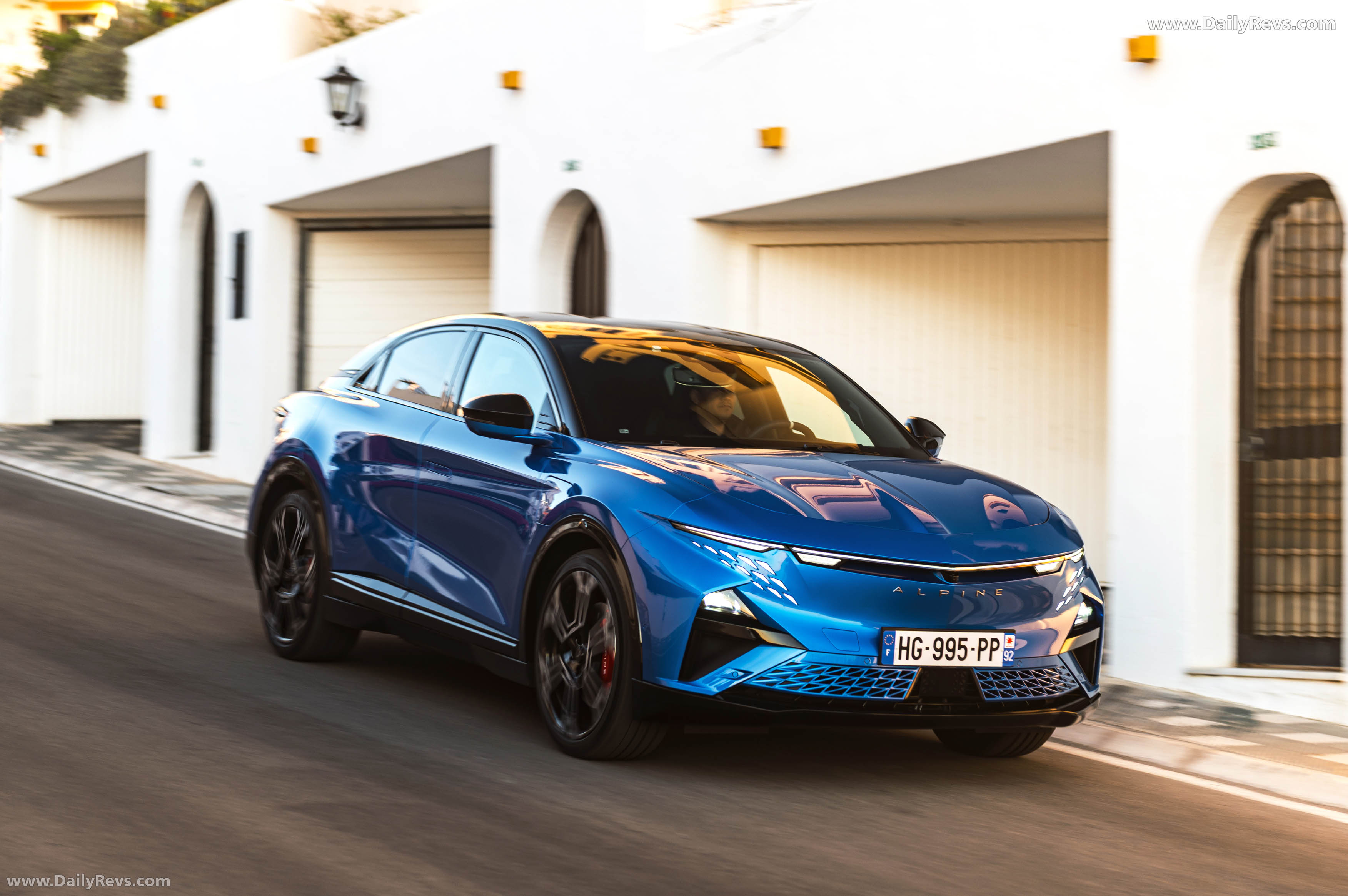 2025 Alpine A390 GT Alpine Vision Blue Front View