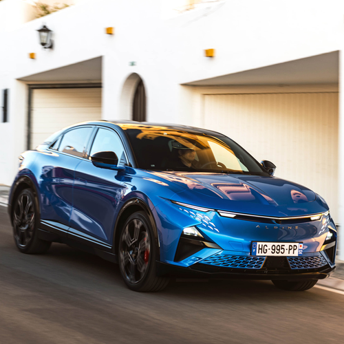 2025 Alpine A390 GT Alpine Vision Blue Front View